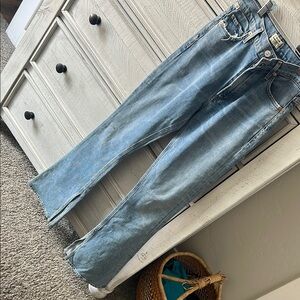 Citizens Of Humanity Light Blue Wide Leg Jeans